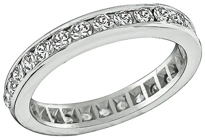 Estate 1.20ct Diamond Eternity Wedding Band