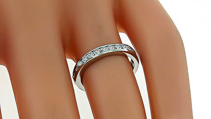 Estate 1.20ct Diamond Eternity Wedding Band