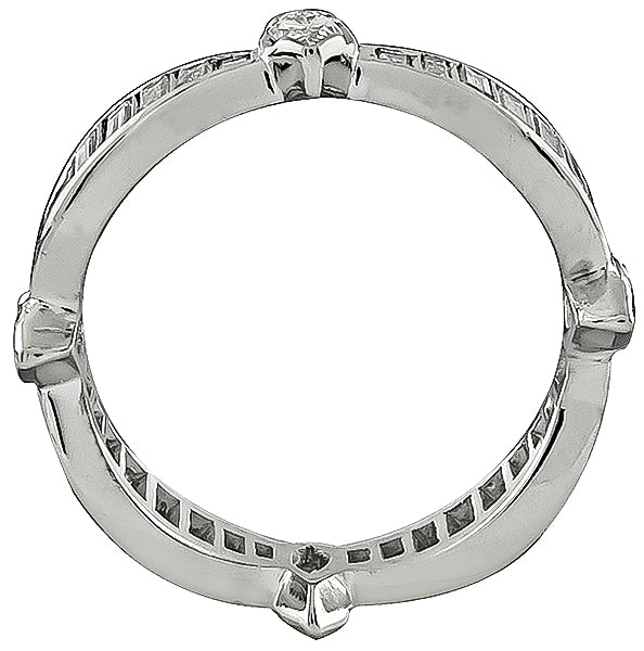 Estate 1.25ct Diamond Eternity Wedding Band