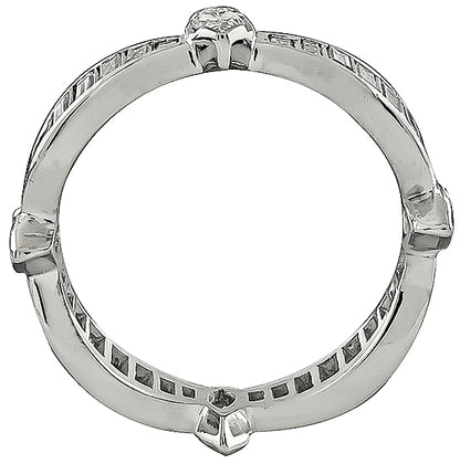 Estate 1.25ct Diamond Eternity Wedding Band