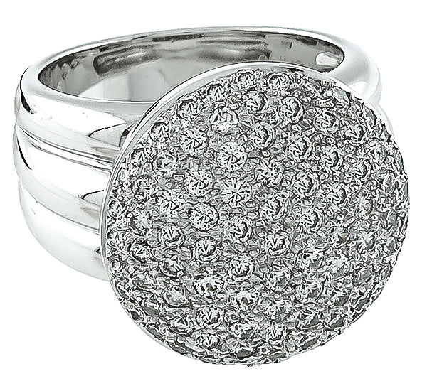 Estate 1.30ct Diamond Gold Ring