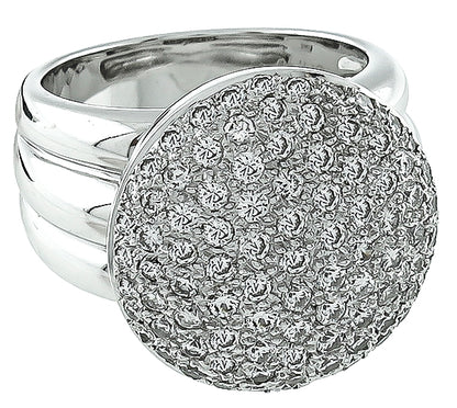 Estate 1.30ct Diamond Gold Ring