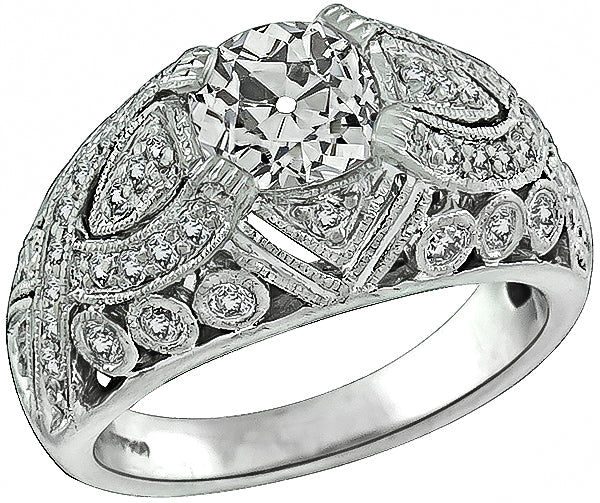 Estate 1.32ct Diamond Ring