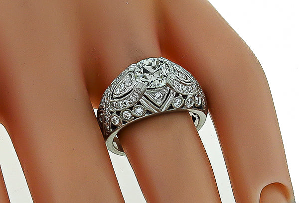 Estate 1.32ct Diamond Ring