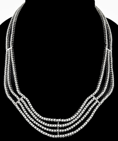 Estate 15.00ct Diamond Necklace