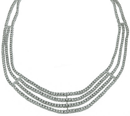Estate 15.00ct Diamond Necklace
