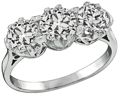 Estate 1.50ct Diamond Anniversary Ring