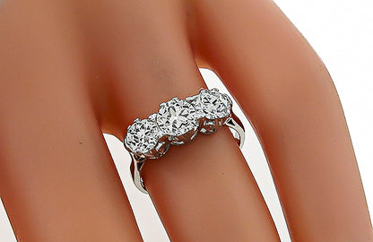 Estate 1.50ct Diamond Anniversary Ring