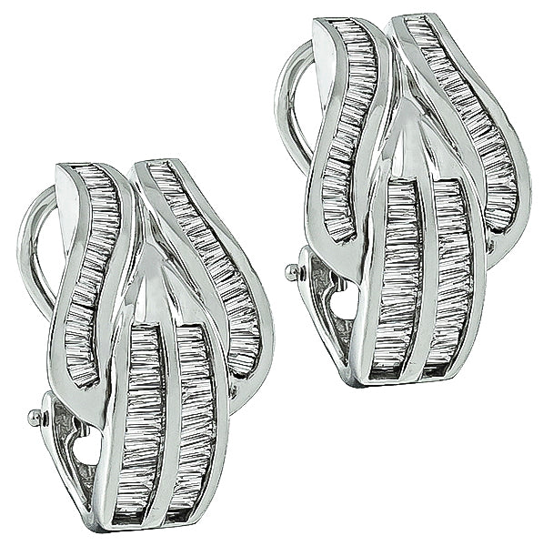 Estate 1.50ct Diamond Earrings