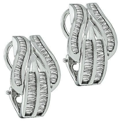 Estate 1.50ct Diamond Earrings