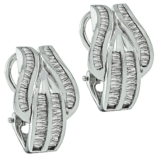 Estate 1.50ct Diamond Earrings