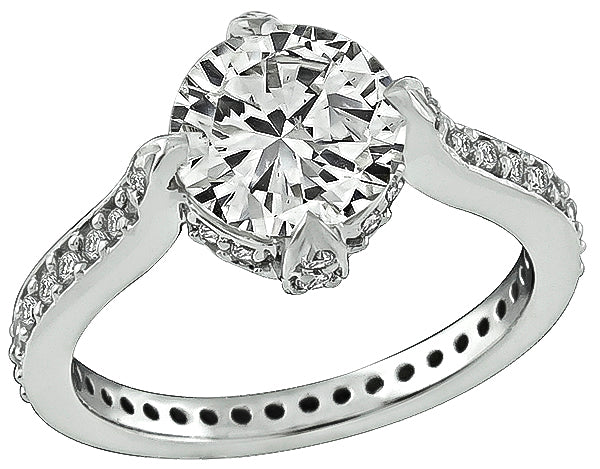 Estate 1.62ct Diamond Engagement Ring