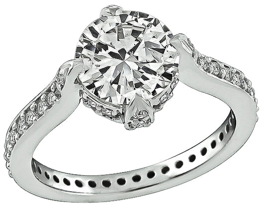 Estate 1.62ct Diamond Engagement Ring