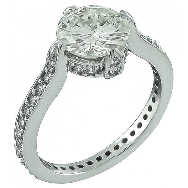Estate 1.62ct Diamond Engagement Ring