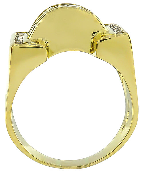 Estate 1.70ct Diamond Gold Ring