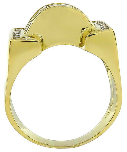 Estate 1.70ct Diamond Gold Ring