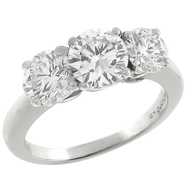Estate  1.83ct Diamond  Anniversary  Ring