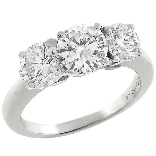 Estate  1.83ct Diamond  Anniversary  Ring