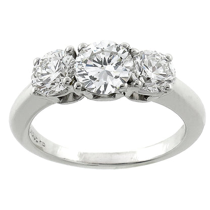 Estate  1.83ct Diamond  Anniversary  Ring