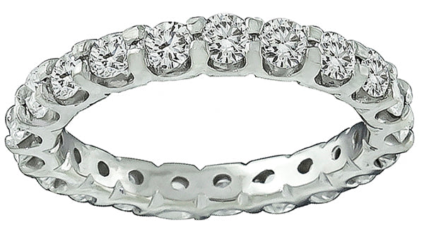 Estate 2.00ct Diamond Eternity Wedding Band