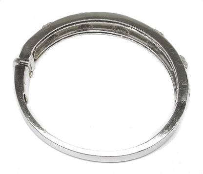 Estate 2.00ct Diamond  Gold Bangle