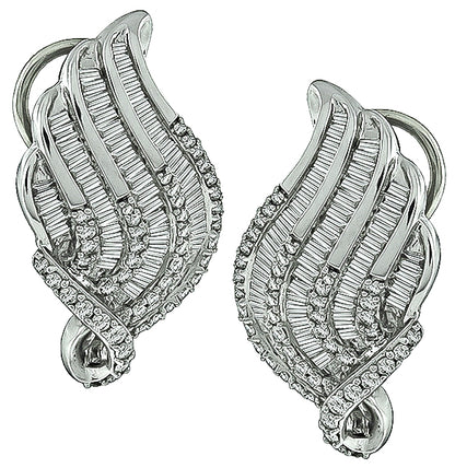 Estate 2.62ct Diamond Earrings