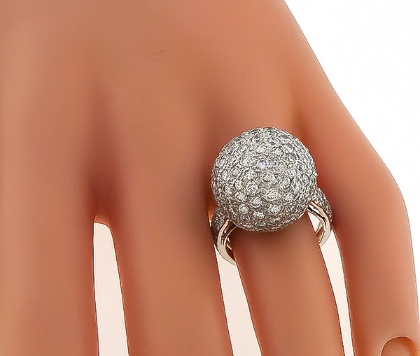 Estate 3.00ct Diamond Cocktail Ring