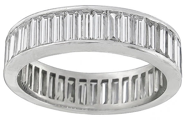 Estate 3.20ct Diamond Wedding Band
