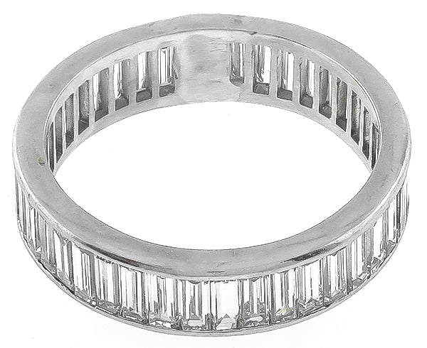 Estate 3.20ct Diamond Wedding Band