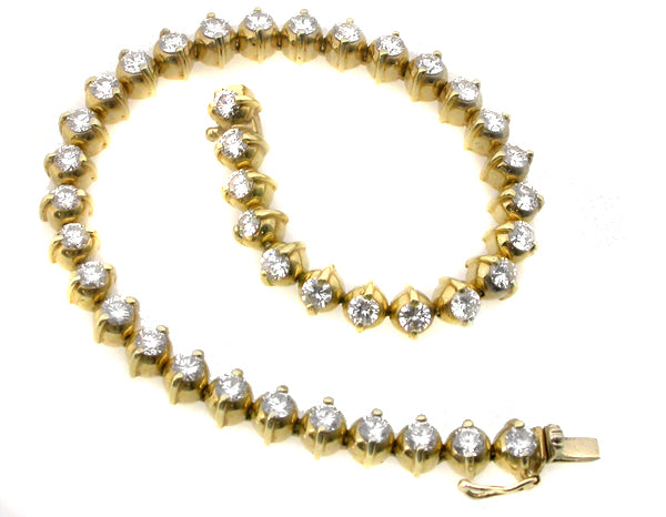 Estate 3.75ct Diamond Tennis Bracelet
