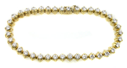 Estate 3.75ct Diamond Tennis Bracelet