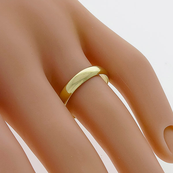 Estate 4.5mm 14k Yellow Gold Wedding Band