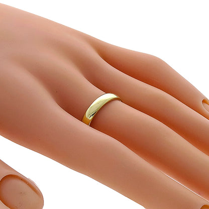 Estate 4mm 14k Yellow Gold Wedding Band