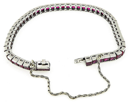 Estate 7.00ct Ruby Bracelet