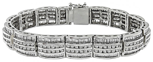 Estate 8.00ct Diamond Bracelet