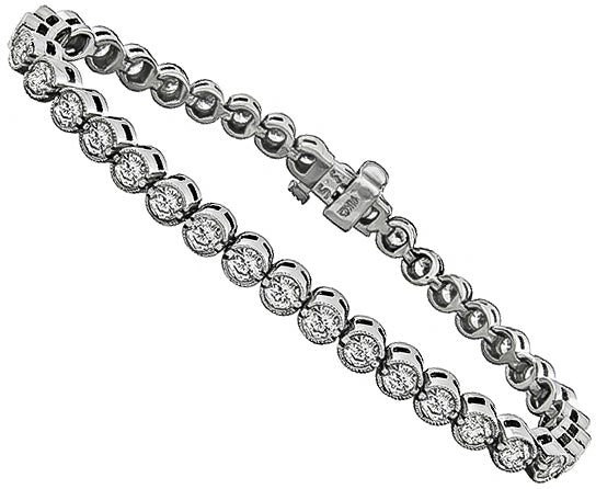 Estate 9.00ct Diamond Bracelet