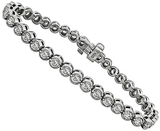 Estate 9.00ct Diamond Bracelet