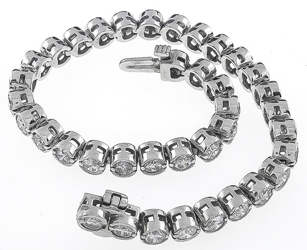 Estate 9.00ct Diamond Bracelet