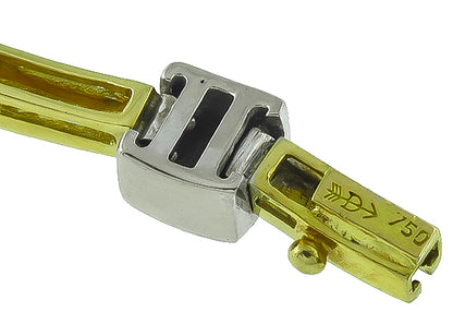 Estate Craig Drake 2.00ct Diamond Gold Bracelet