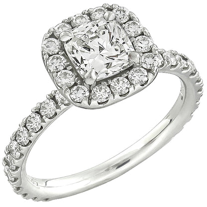 Estate GIA 1.00ct Diamond Engagement Ring