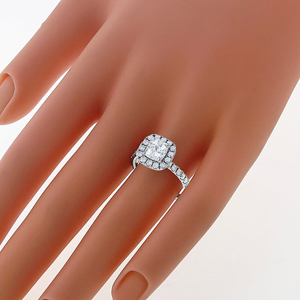 Estate GIA 1.00ct Diamond Engagement Ring