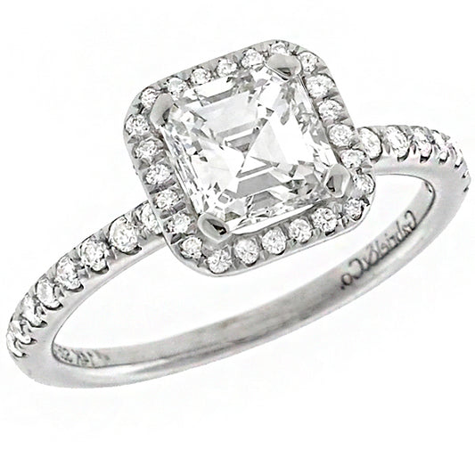 Estate GIA 1.16ct Diamond Engagement Ring