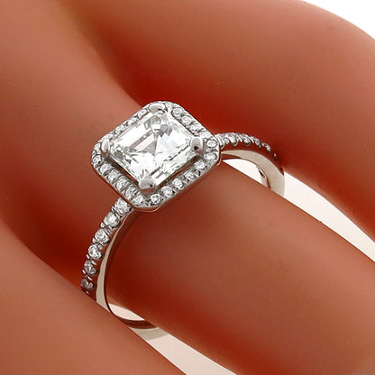 Estate GIA 1.16ct Diamond Engagement Ring