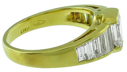 Estate GIA Certified 0.99ct Diamond Engagement Ring