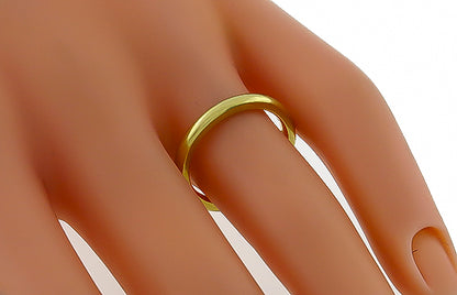 Estate Gold Wedding Band