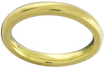 Estate Gold Wedding Band