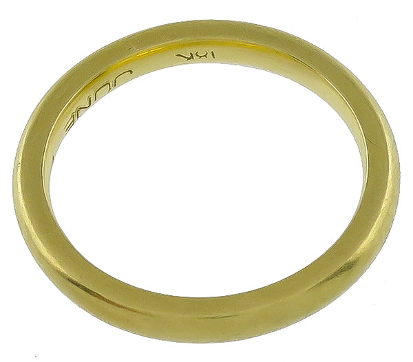 Estate Gold Wedding Band
