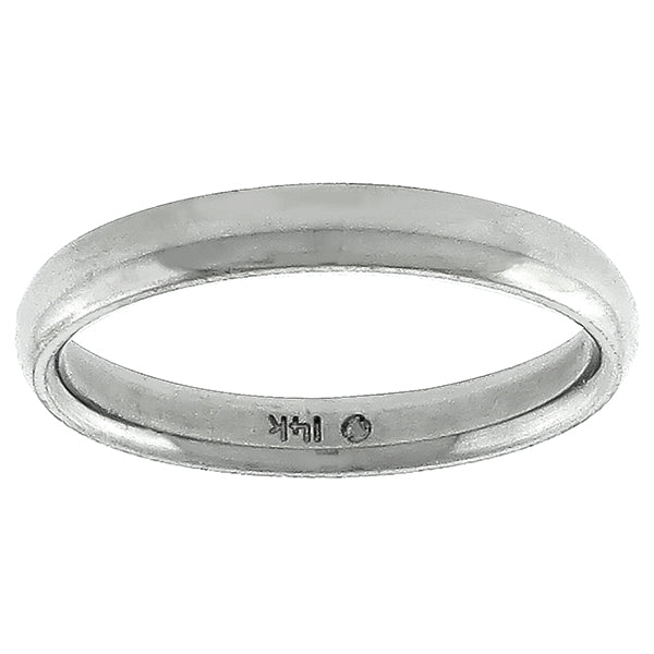 Estate Gold Wedding Band