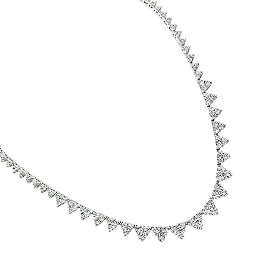 Estate 10.50ct Diamond Necklace