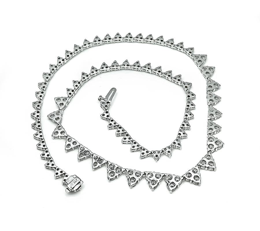 Estate 10.50ct Diamond Necklace